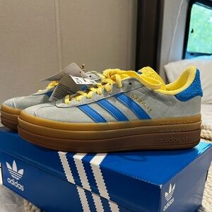 NWT Adidas Gazelle Bold women’s size 8